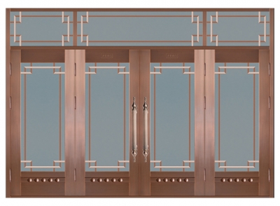 包頭仿銅門定制