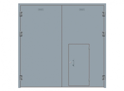 糧庫(kù)鋼制保溫密閉門(mén)